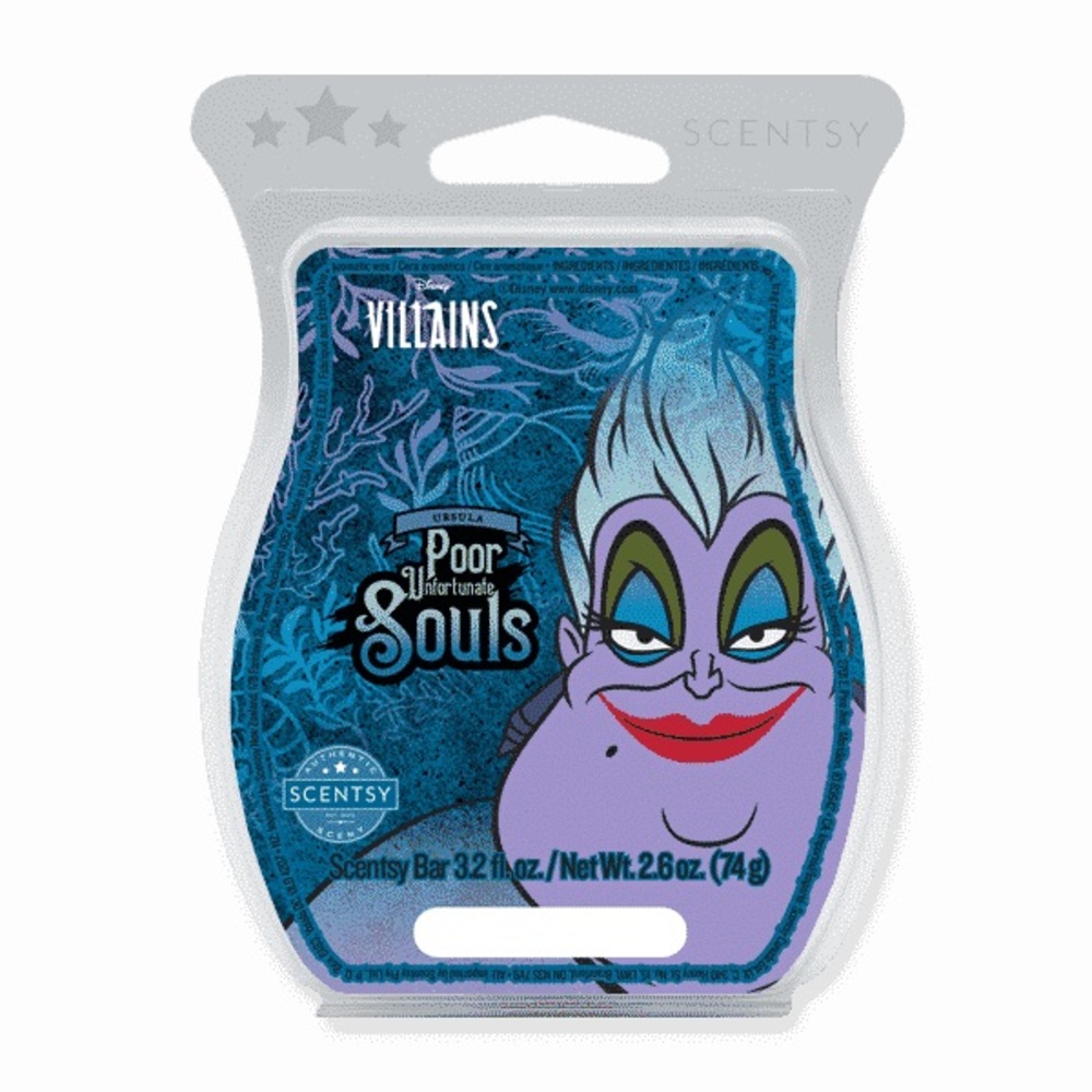 Scentsy Ursula Poor Unfortunate Souls Wax Bar